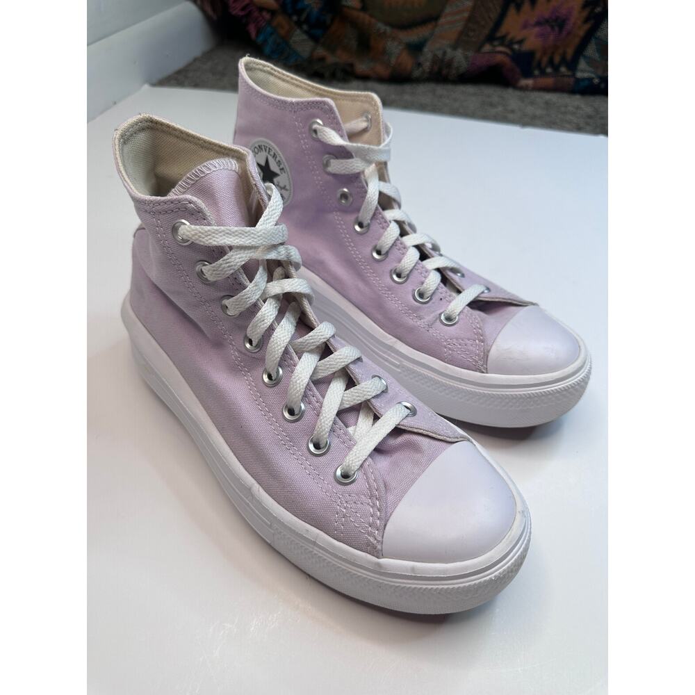 Converse Chuck Taylor Move Hi Platform Pale Amethyst Sneakers
